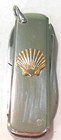        Employee Service Award Pocket Knife Watch Fob Advertising Shell Oil Co 