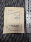 Uss St  Louis Pre-wwii 1st Anniversary Dinner Menu May 19th 1940 U s s 