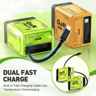 Gan Charger Scalable 120w Max Fast Charger Module With Type C   Usb Ports 2 In 1