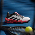 Brand New Adidas Barricade 13 Tennis Shoes Men s Size 8 5 White black lucid Red