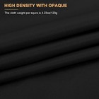 10x10 Ft Black Backdrop Background For Photography  Large Photo Backdrop Curt   