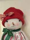 8  Handmade Primitive Christmas Winter Snow Girl