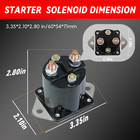 Golf Cart Solenoid 12v Solenoid Relay Compatible With Club Car Ds   Precedent 19