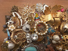 Vintage-now 50  Piece Crafting Lot Jewelry Making Lot Large Variety Pieces  15
