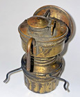 Guys Dropper Brass Cap Miners Lamp 1914   1916 Patents         