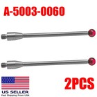 2pc A-5003-0060 Cmm Styli 4mm Ruby Ball tungsten Carbide Stem L40mm For Renishaw
