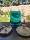 Paraphernalia Smoking Glass Canister Decorative Vintage Tobacco Container Herb