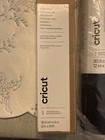 Lot Of 2 Cricut   Value Removable Vinyl  12 In X 10 Ft  New In Box Black   White