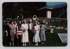 Lot 0f 8 Wedding Group Mini Photos 1950s Vintage Found Photo Snapshot Kodachrome