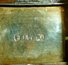 Antique Solid Silver Vinaigrette By Alfred Taylor  Birmingham 1856