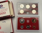 2000-s Us Mint Silver Proof Set 10 Coins Original Box  coa  - Bright Set
