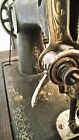Singer Antique Treadal  Six Drawer Sewing Machine In Working Condition 