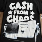 Extremely Rare Vintage New 2008 Dissizit  cash From Chaos  Men s T-shirt Black