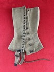 Wwii Size 3r 1942 Dated Us Army Legging Spat Gaiter Ww2 Single Khaki