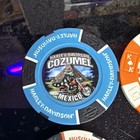 Harley Davidson Poker Chip Lot Of 6 Sturgis 77th  110th  Jamaica  Hawaii  Mexico