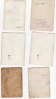 Lot Of 6  Antique 1920s-30s Snapshot Photos Black African American Family Texas