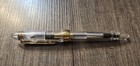 Sailor 1911s  clear W  Gold Trim  - 14k Extra Fine