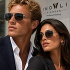 Inovli Designer Aviator Style Sunglasses Uv400 Metal Frame Men Women Eyewear