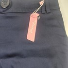 Nwt Women s Marco New York Navy Blue Bermuda Shorts Size 8 Preppy Coastal Core 