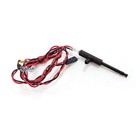 Metal Machine Gun W  Led For Henglong 1 16 Rc Tank Model Parts Diy