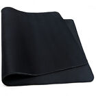 Xl Wide Gaming Mousepad Black Extra Large Mat Mouse Pad Non Slip Rubber