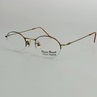 Lauren Bacall Eyeglasses Frames Mod  446 Cobalt Titanium S m  Amber Nos Japan