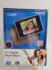 Coby Dp-240 2 4  Portable Digital Picture Frame Album W  Case New In The Box