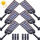 Commercial 99000000lm Led Outdoor Dusk To Dawn Solar Street Light Road Area Lamp