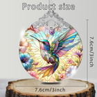 Christmas Ornaments Hummingbird Ornament Stained Glass Elegant Christmas Tree De