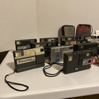 Vintage Disc Camera Lot-kodak  Minolta  Keystone  Le Clic  Ansco-untested