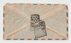Honduras 1958 Stamped Airmail Envelope With Vintage Crest Stamp On Back  p-1-h