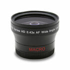 Ultimaxx 52mm 0 43x Professional Wide Angle Lens With Macro For Canon Nikon Sony