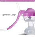Hand Pump Breast Pump - Adjustable Suction Silicone Hand Pump Breastfeeding     