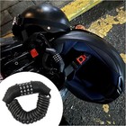 Motorcycle Helmet Lock  Anti Theft- Multipurpose Motorcycles And Bicycles Lock
