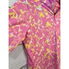 Tail Women s Pink Yellow Abstract Print Golf Tennis Dress Short Sleeve Size S