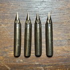 Lot Of 4 Joseph Gillotts Number 1 Principality Pen Nibs 1800   s