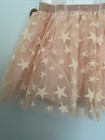 Btween Dress Top Skirt Tutu Fancy Peach Princess Dress Up Pretend Play Outfit