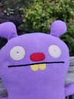 Uglydoll Trunko 2008 Purple Yellow Teeth 15  Stuffed Plush Animal Collectible