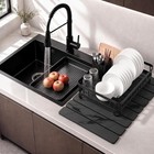 Quick-dry  Foldable   Super Absorbent Kitchen Counter Mats In Two Sizes