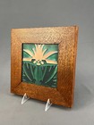 Vintage Motawi Tileworks Nouveau Arts   Crafts Framed Tile  Mint