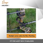 Archery Bow Wrist Sling  550 Paracord Strap Comfortable On Hand  Multiple Camo C