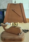 Vtg Handmade Moby Dick Whale Nautical Table Lamp Coastal Beach Decor Tested