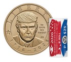 2026-p Semiquincentennial President Donald J  Trump  1 Coin Roll  26sqrp 