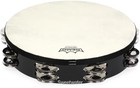 Remo 10 Inch Fiberskyn Tambourine - Quadura Black