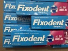Fixodent 20 Original Complete Denture Adhesive Cream 2 4oz 68g New Lot Of 20