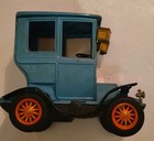 Bandai Tin Friction Antique Car Japan Sign Of Quality Produced In 1950s Gc