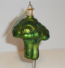 2009 Old World Christmas - Broccoli - Blown Glass Ornament - New W tag