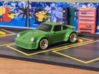          Hot Wheels Hw Porsche 934 Turbo Rsr Green Super Custom 2018 2 Piece Riders