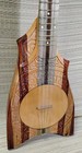 Tahitian Ukulele Banjo 8-string  Excellent Shape  Solid Multi Layered Wood 