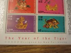 Hong Kong Stamp Sheet 1998 Year Of The Tiger Kan Tai-keung Mnh Souvenir Sheet